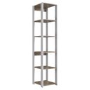 Ver imagem 1 de Estante Livreiro 183cm 05 Prateleiras Branco Montana Proddy