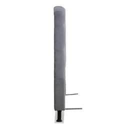 Cabeceira de Cama Box Casal 138cm Dunas Suede Cinza - 3