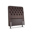 Ver imagem 1 de Cabeceira de Cama Box Solteiro 88cm Padua Courino Café.