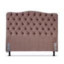 Ver imagem 2 de Cabeceira de Cama Box Casal 138cm Larhome Dunas Suede Veludo
