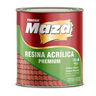Resina Acrílica Incolor Fosca Base de Água 3,6l 30582 Maza - 1