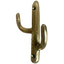 Ver imagem 3 de Cabide Cactos De Bronze Dois Ganchos Banheiros Lavabos Lindo