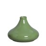 Vaso Jade P Decoração Em Cerâmica Verde Brilhante - 1