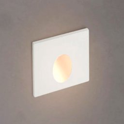 Arandela Balizador Led Embutir Parede Quadrado 2w 3000k - 2