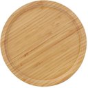 Ver imagem 3 de Kit Bandeja Bambu 25 Cm, Cortador e Garfo para Queijos Utensilios do Chef