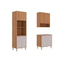 Ver imagem 2 de Kit Modulado 3 Peças Divina C3P67 Cinamomo/Off White MGM