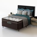 Ver mais imagens de Conjunto Box Casal Mola Probel Loretto (138x188x54cm)