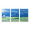 Quadro Van Gogh Paisagem Campos Trigo Decorativo - 1