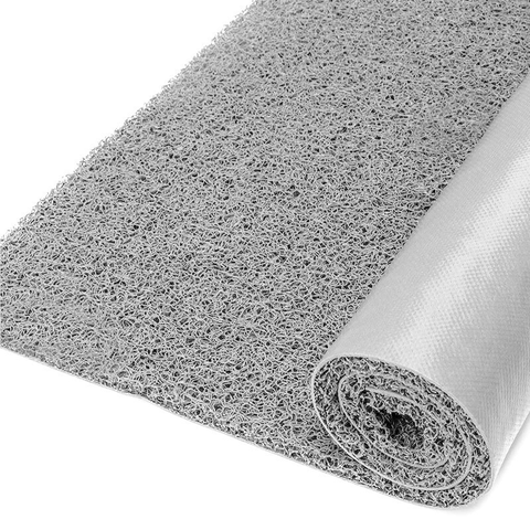 Rolo Capacho Vinil 12mm Cinza Rm Decor 10,00 X 1,2m (12,0m²)