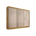 Ver imagem 1 de Guarda Roupa 3 Portas 6 Gavs Sollo N. Horizonte Cinamo