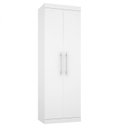 Ver imagem 3 de Guarda-Roupa Solteiro 2 Portas 2 Gavetas Star Poliman