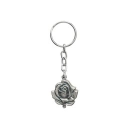 Chaveiro Novena Das Rosas Santa Teresinha Prata Velha Fornecedor 1 F1-ct14-153-2 - 3