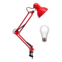 Ver imagem 5 de Luminária de Mesa Articulável Quarto Trabalho C Garra + Base Branco