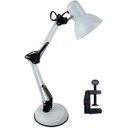 Ver imagem 1 de Luminária de Mesa Articulável Quarto Trabalho C Garra + Base Branco