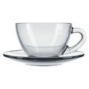 Ver imagem 1 de Jogo 6 Xícaras para Café com Pires 90 ml Astral - 0112 Nadir Figueiredo