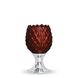 Cachepot Indaiá P Em Cerâmica Vinho Sensation - 1