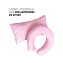 Ver imagem 6 de Maca Estética e Escada para Extensão de Cílios Veludo Rosa