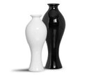 Ver imagem 1 de Vaso De Mesa Decorativo De Cerâmica Califórnia Preto e Branco