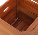 Ver imagem 3 de Banqueta Baú Ripado Madeira Maciça