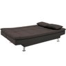 Sofá-cama 1,90 Metros Linoforte Melissa, Suede Veludo, Espuma D-33 - 5