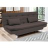 Sofá-cama 1,90 Metros Linoforte Melissa, Suede Veludo, Espuma D-33 - 6