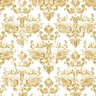 Papel de Parede Autocolante Arabesco Dourado Gold - 1