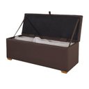 Ver imagem 4 de Puff Baú Cama 193cm Paris com Assento Confortável