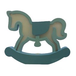 Luminária de Mesa Cavalo de Pau - LML-13 - Bateria 9V - 1