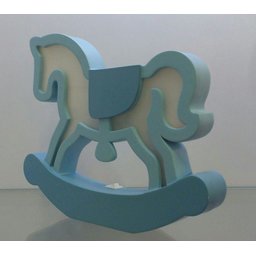 Luminária de Mesa Cavalo de Pau - LML-13 - Bateria 9V - 2