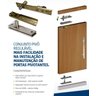 Conjunto Dobradiça Pivô Regulável Porta Pivotante Pivô Regulável - 4