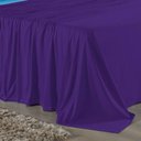 Ver imagem 2 de Jogo de Cama King Nobre 4 Peças Lençol com Elástico de 30cm de Altura Malha 100% Algodão - Roxo