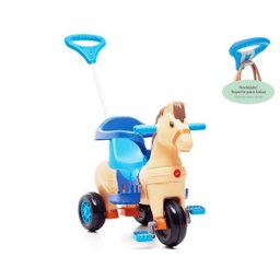 Triciclo Infantil Cavalinho Potó Calesita - 2
