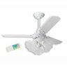 Ventilador de Teto 3 Lâmpadas Tulipa Loren Sid Branco com Controle Remoto - 220V - 1