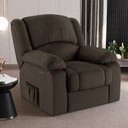Ver imagem 6 de Poltrona do Papai Reclinável Sala de Cinema Barcelona Power Touch Usb Pu Preto G23 Encantum
