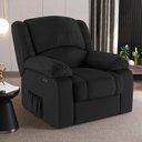 Ver mais imagens de Poltrona do Papai Reclinável Sala de Cinema Barcelona Power Touch Usb Pu Preto G23 Encantum
