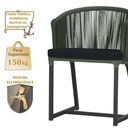 Ver imagem 4 de Mesa e 6 Cadeiras e Noronha Preto E12 Trama Original Verde