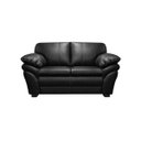 Ver imagem 3 de Conjunto Sofá de Couro Gana 3 e 2 Lugares - Preto