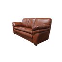 Ver imagem 3 de Conjunto Sofá de Couro Gana - 3 e 2 Lugares - Conhaque