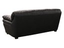 Ver imagem 3 de Sofá de Couro Gana 3 Lugares - Preto