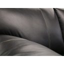 Ver mais imagens de Sofá de Couro Gana 3 Lugares - Preto