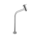 Ver imagem 2 de Cuba de Vidro Retangular Chanfrada 37cm Champanhe + Válvula Click + Torneira