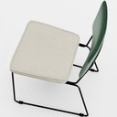 Ver mais imagens de Kit 08 Cadeiras Decorativas Sala Jantar Allana L02 Facto Verde Musgo Linho Champagne - Lyam Decor