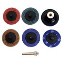 Ver mais imagens de Disco de Lixa com Suporte para Furadeira Flap Esponja 8 Pçs