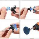 Ver imagem 3 de Disco de Lixa com Suporte para Furadeira Flap Esponja 8 Pçs