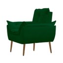 Ver imagem 4 de Coleção 01 Poltrona Opala Decorativa + 01 Puff Redondo Decorativo Suede