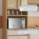 Ver mais imagens de Cozinha 11 Peças Condessa Canto 100% MDF 14 Portas Bege/Carvalho Greige