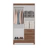 Guarda Roupas Solteiro Tuboarte Star 4 portas e 2 gavetas 100% em MDF - 3