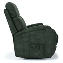 Ver imagem 4 de Poltrona do Papai Reclinável em Tecido Suede Cor Verde Musgo Elétrica com Massagem- Modelo Imperial