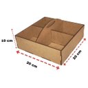 Ver imagem 4 de Porta Guardanapo e Sachê em MDF - Kit 5 Unidades