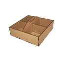 Ver imagem 2 de Porta Guardanapo e Sachê em MDF - Kit 5 Unidades